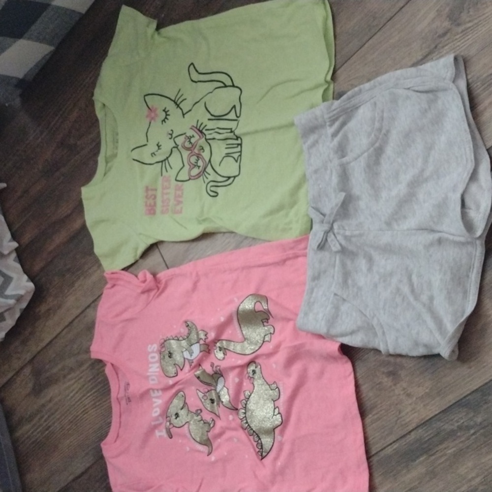 5t girls short sleeves and shorts bundle